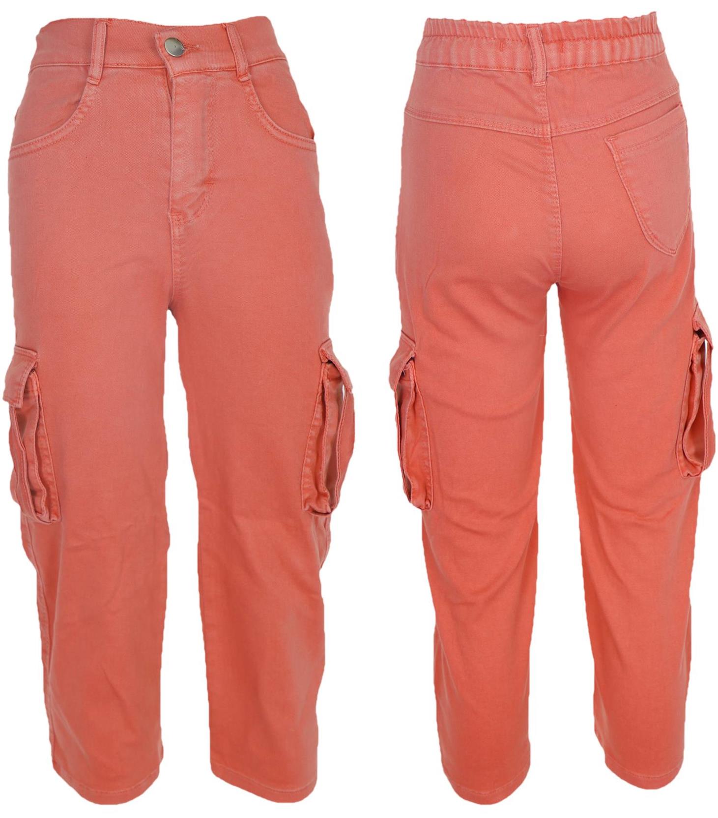 4231 الجملة الأطفال الربيع والخريف بنطلون مع جيوب جانبية للفتيات الذين تتراوح أعمارهم بين 11/15