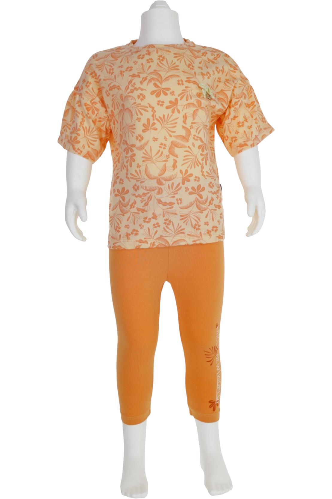 17468 الجملة الأطفال الصيف قطعتين الدعاوى ، بلوزات مع طماق للفتيات الذين تتراوح أعمارهم بين 3-4-5-6