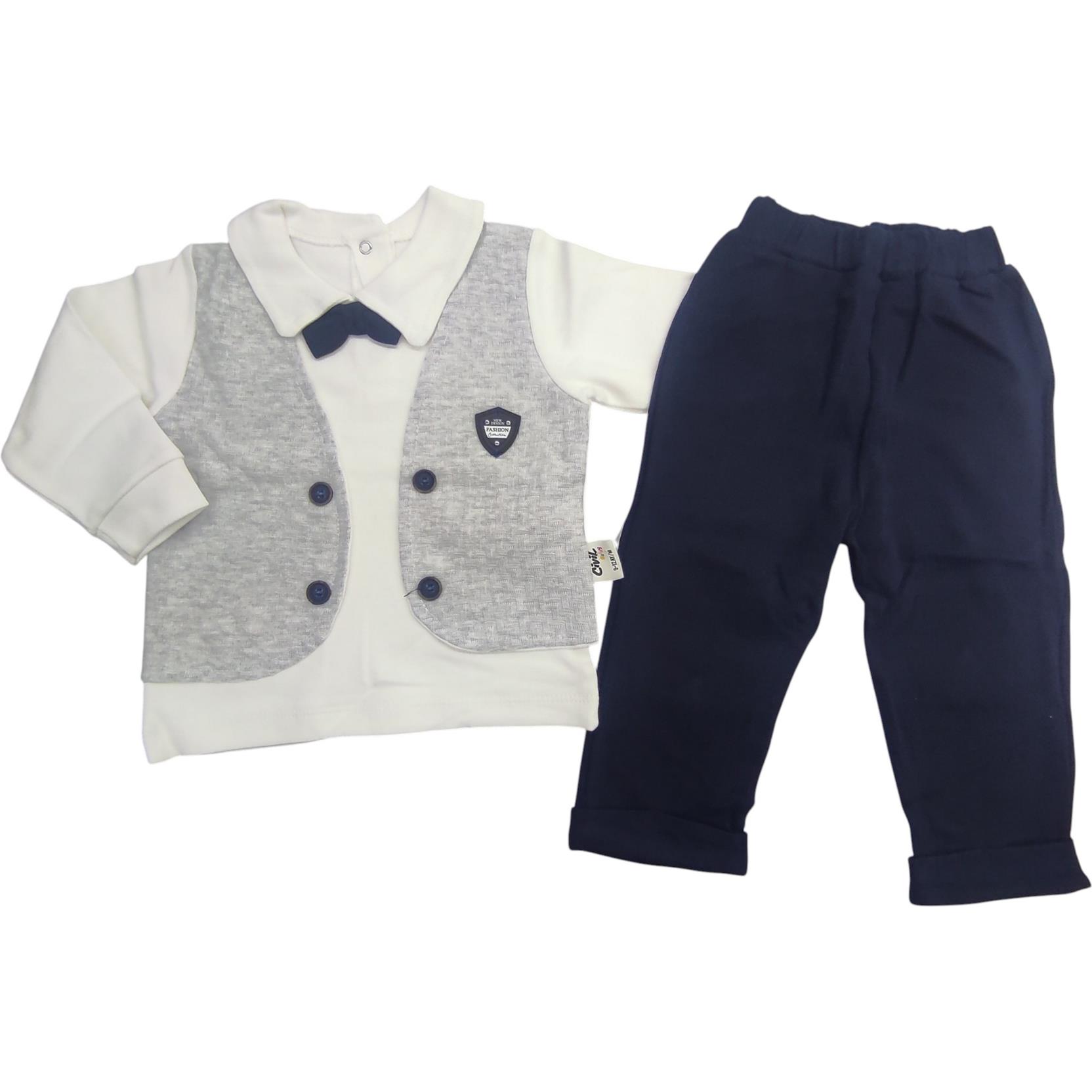 2433 الجملة الصيف الدعاوى مزدوجة مع سترات للأطفال الذين تتراوح أعمارهم بين 9-12-18 أشهر