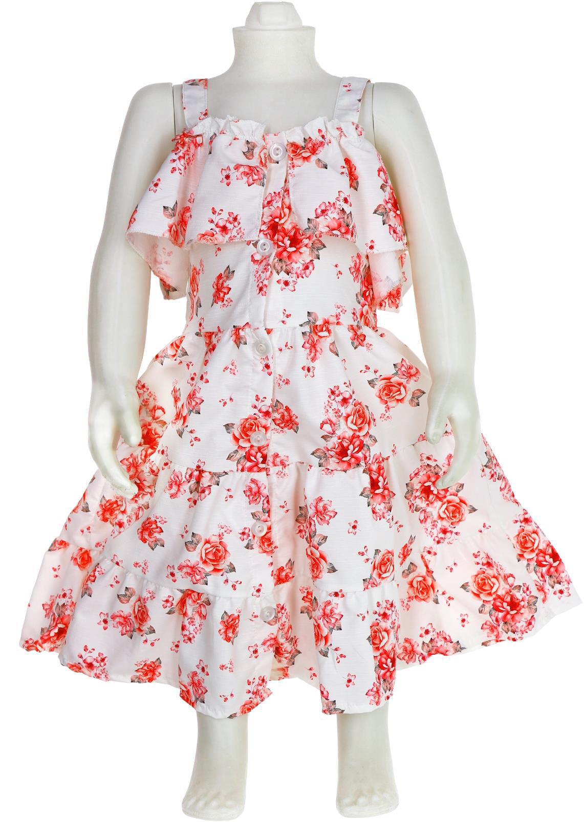 25113 оптом детские летние платья для девочек на 3/6 лет