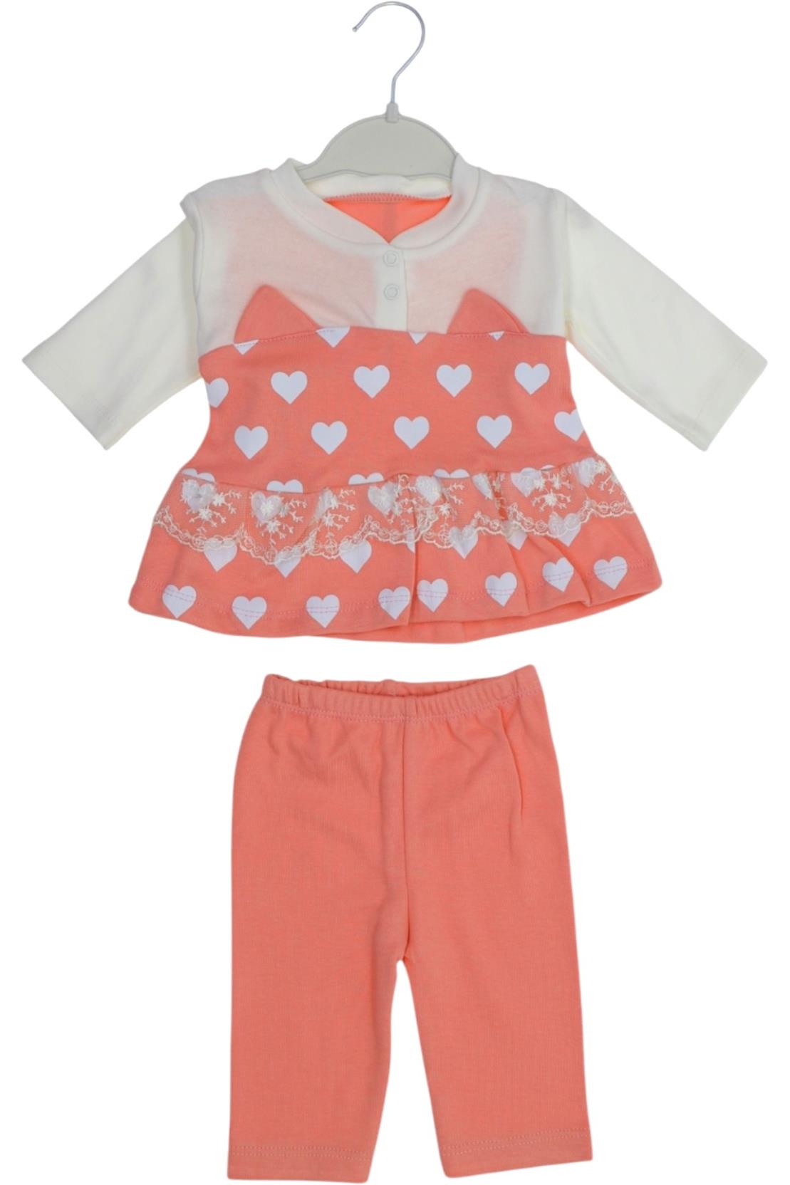 5001 الجملة الأطفال الربيع والخريف قطعتين الدعاوى للفتيات لمدة 6-9-12 أشهر