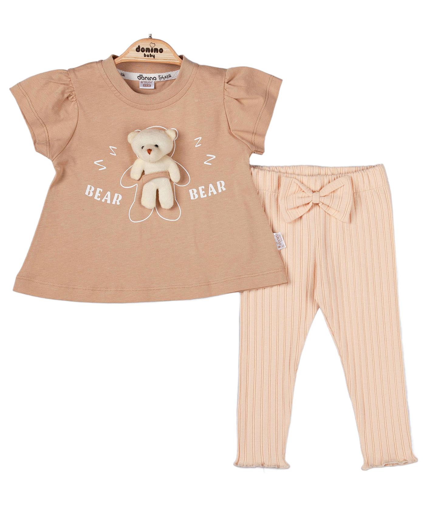 40738 الجملة الأطفال قطعتين الدعاوى ، تي شيرت مع طماق للفتيات لمدة 6/24 أشهر