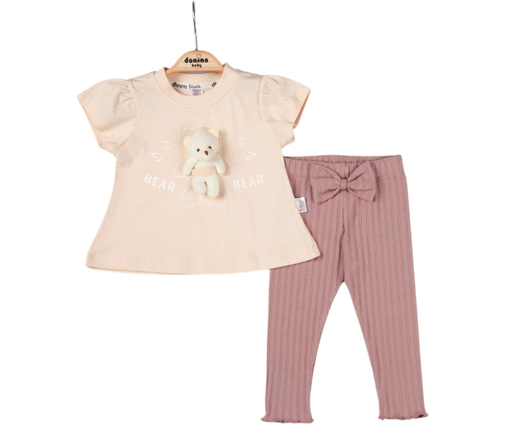 40738 الجملة الأطفال قطعتين الدعاوى ، تي شيرت مع طماق للفتيات لمدة 6/24 أشهر