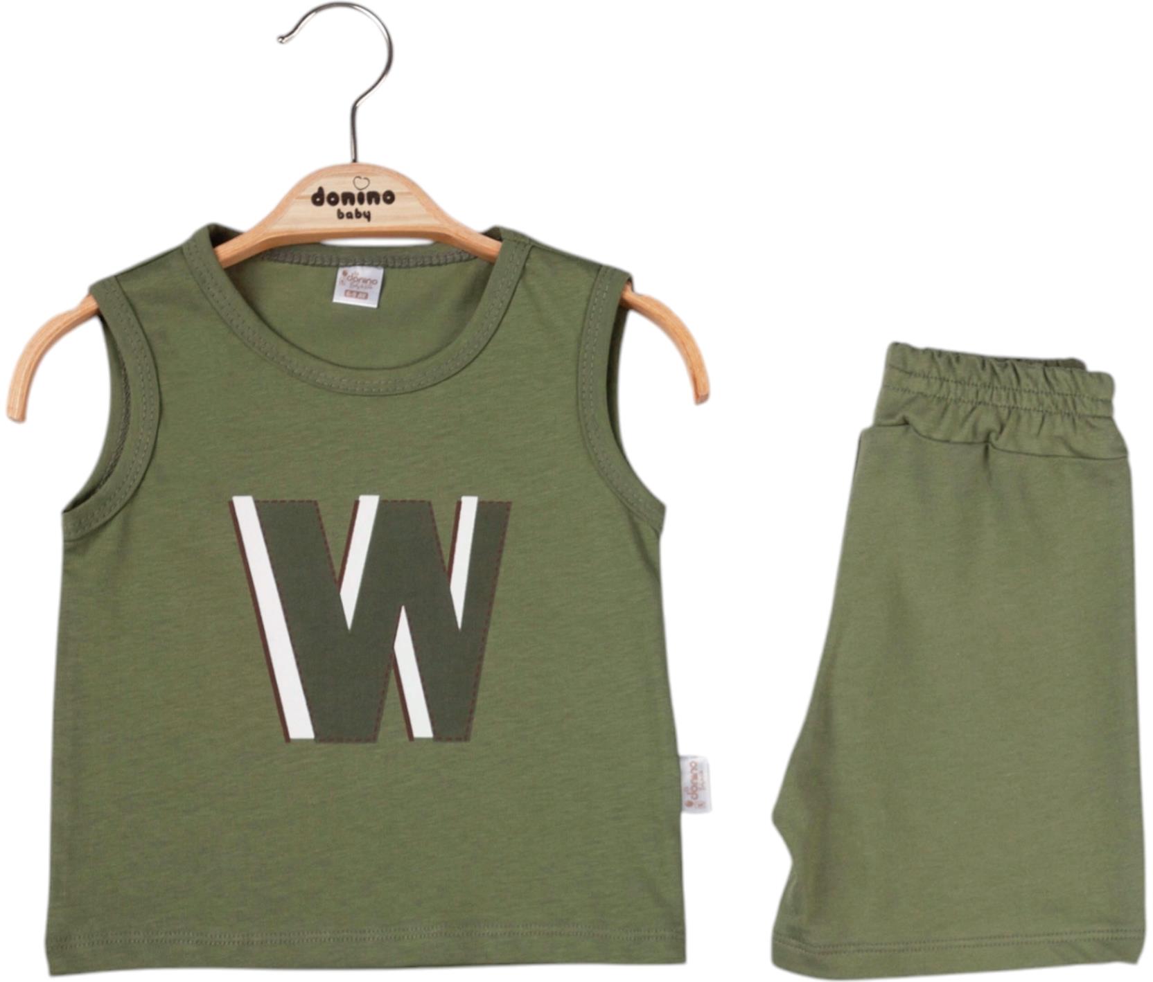 40754 оптом детские летние повседневные костюмы двойки, маечка с шортами для младенцев на 9/24 месяцев