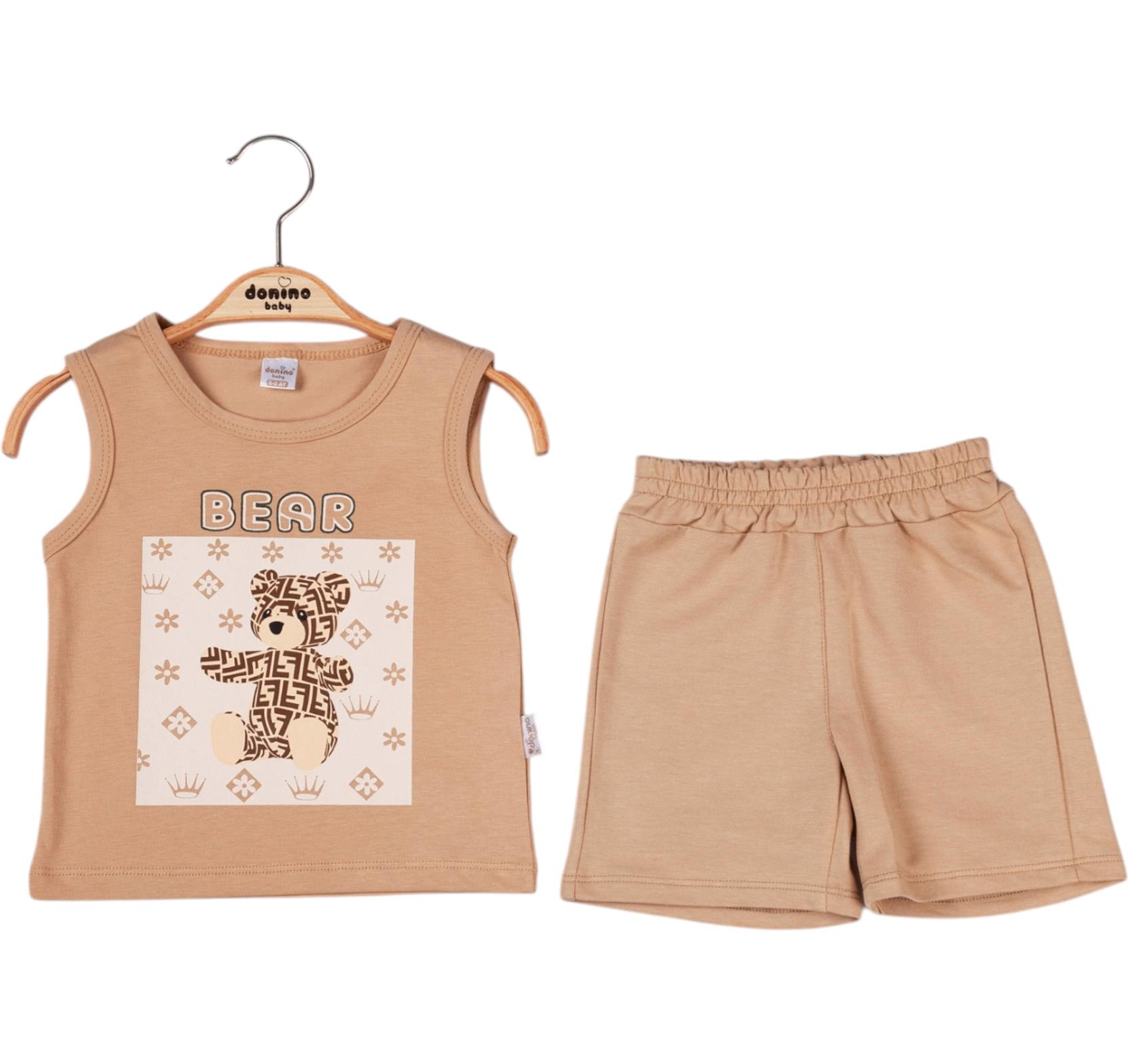 40788 оптом детские летние повседневные костюмы двойки, маечка с шортами для младенцев на 9/24 месяцев