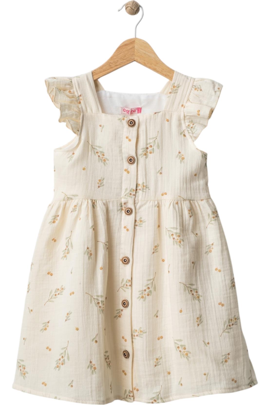 4313 yazlık kız elbiseleri kaliteli modeller toptan 7/10 yaş baskılı