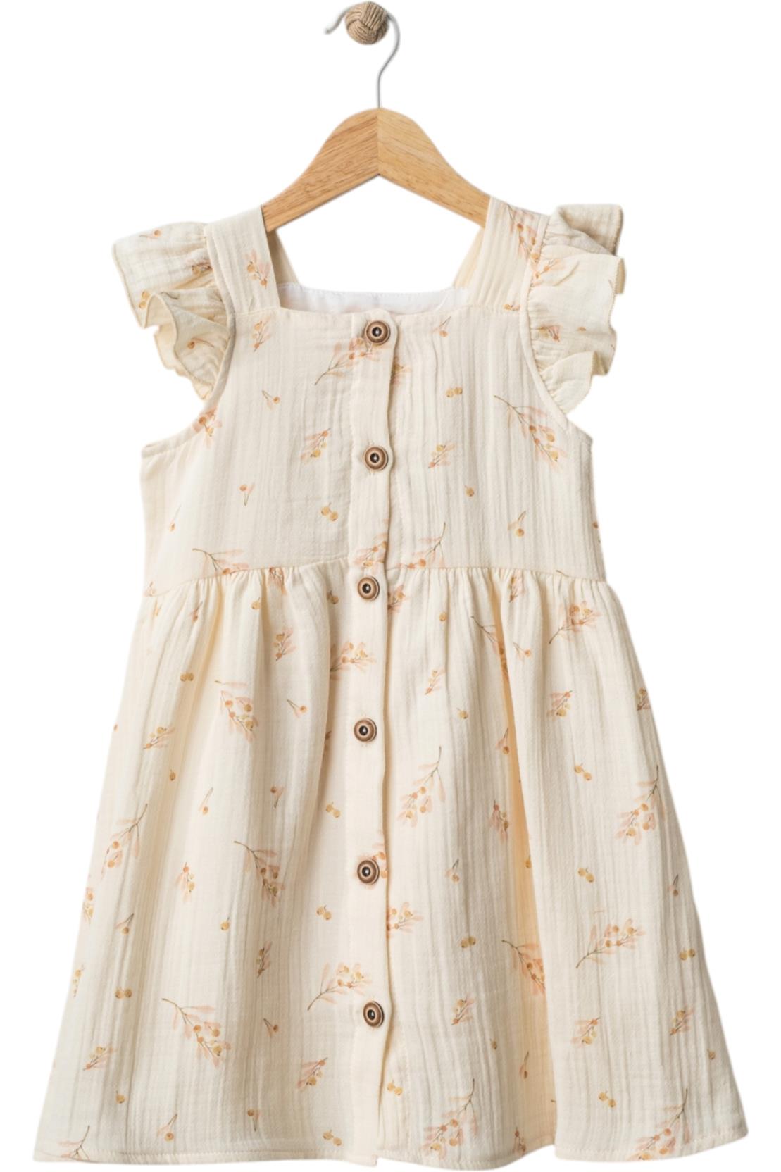 4313 yazlık kız elbiseleri kaliteli modeller toptan 7/10 yaş baskılı