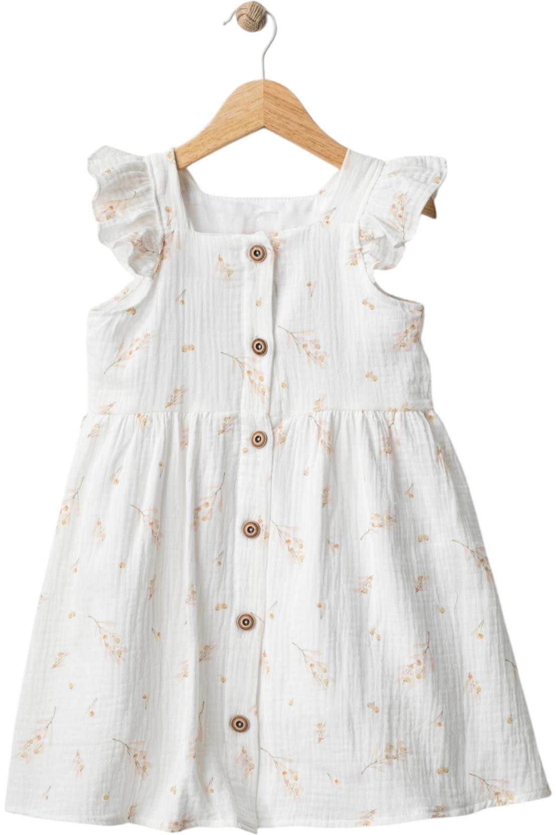 4313 yazlık kız elbiseleri kaliteli modeller toptan 7/10 yaş baskılı