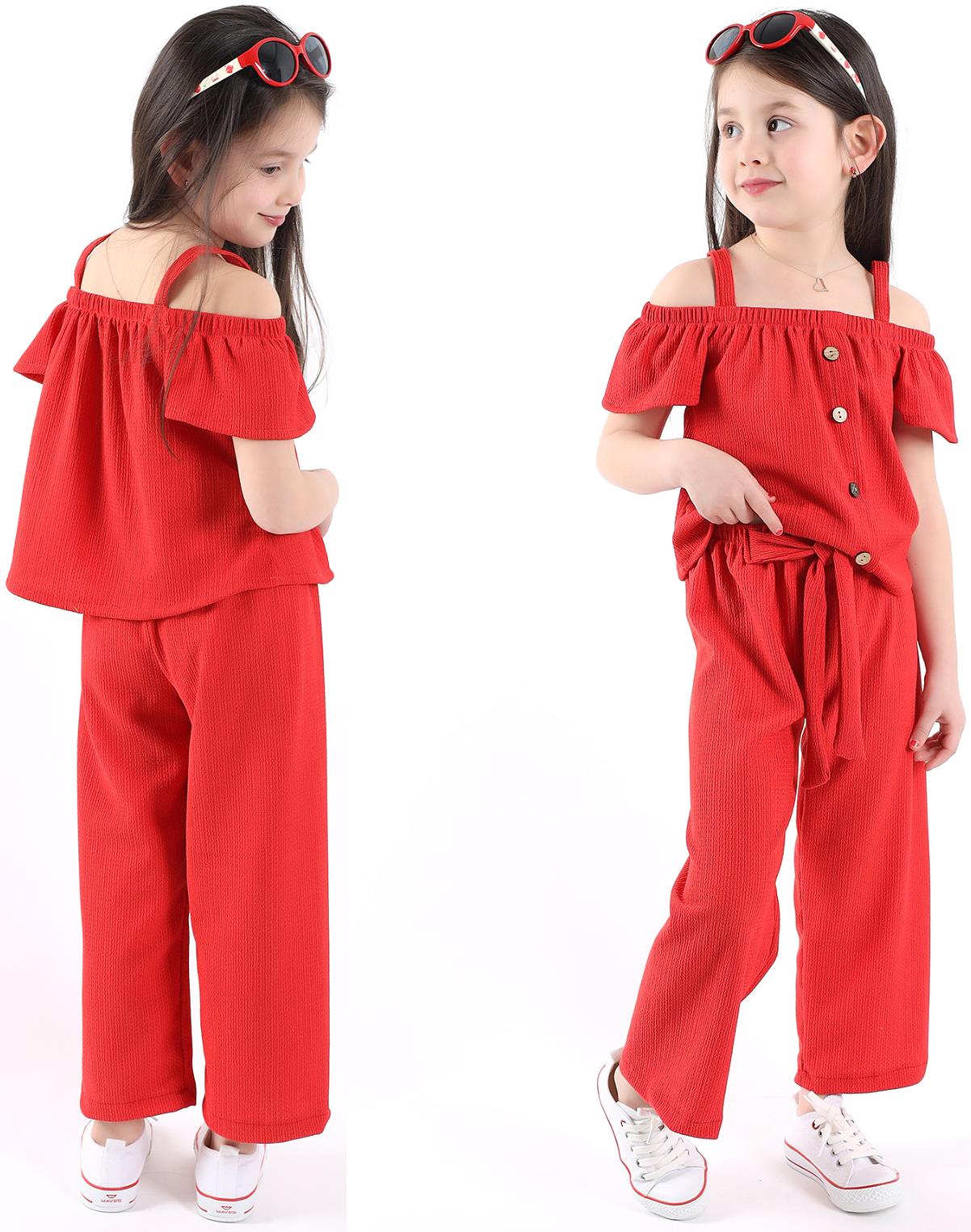 оптом детские летние костюмы двойки и платья для девочек на 5-6-7-8 лет