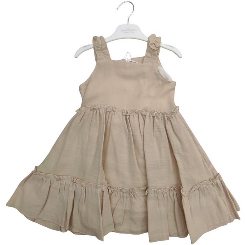 4329 toptan 2/5 yaş kız çocuklar için yazlık elbise 
