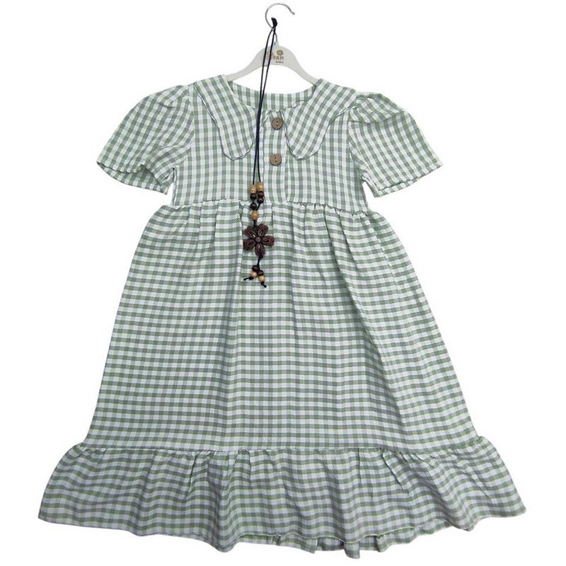 6036 toptan 2-3-4-5 yaş kız çocuklar için yazlık elbise