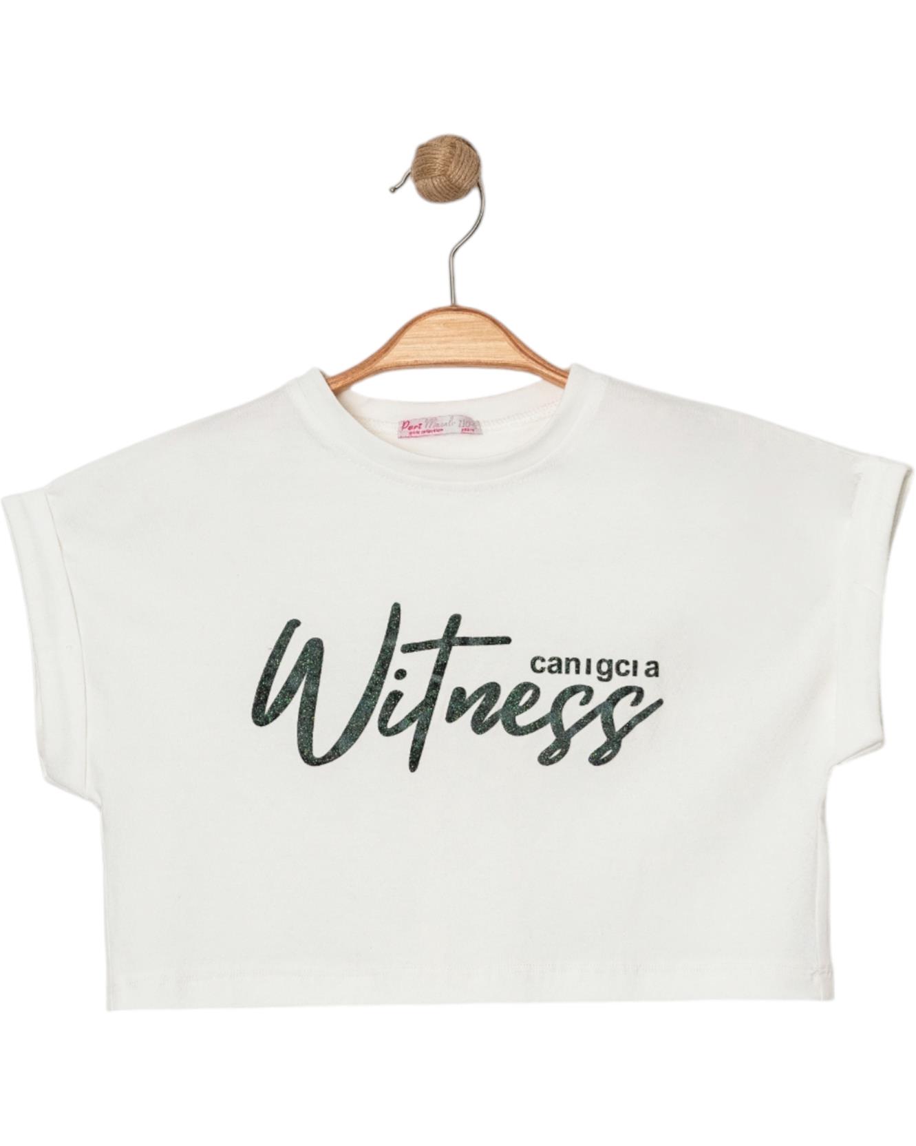 12102 оптом детские летние короткие стильные футболки для девочек на 5/8 лет