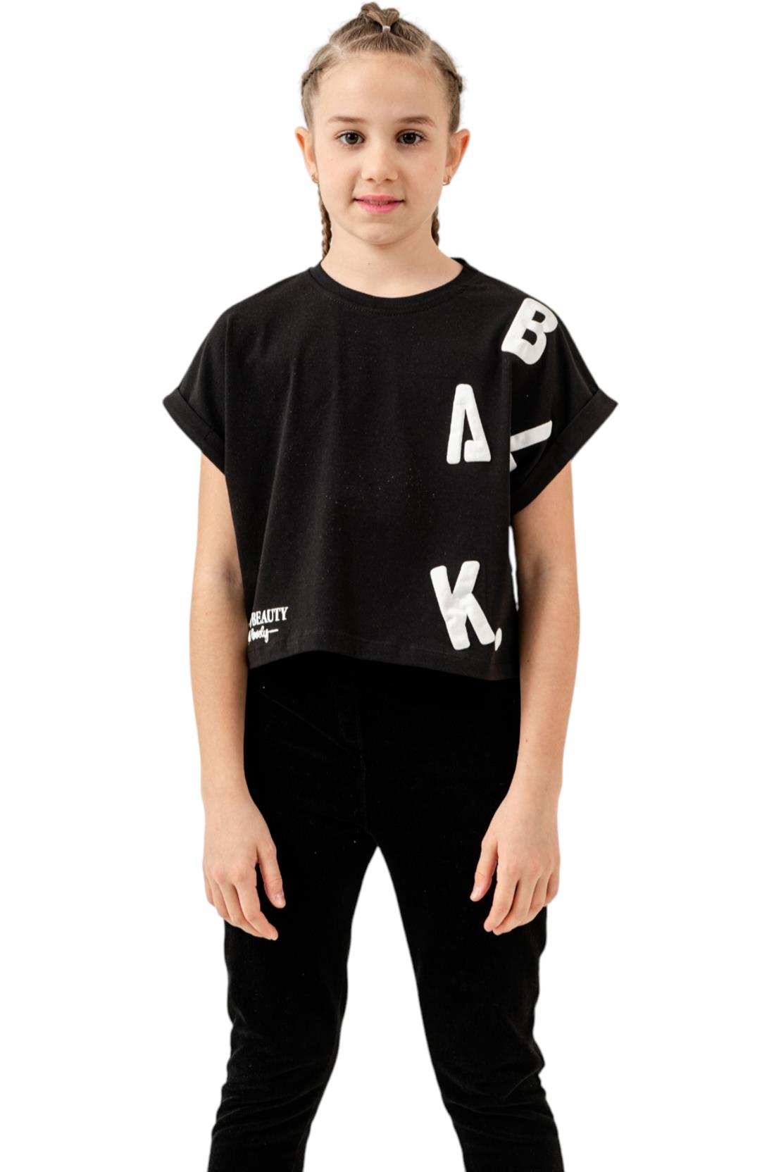 12189 yazlık kız çocuk tişörtleri kaliteli ve yeni modeller toptan 9/12 yaş