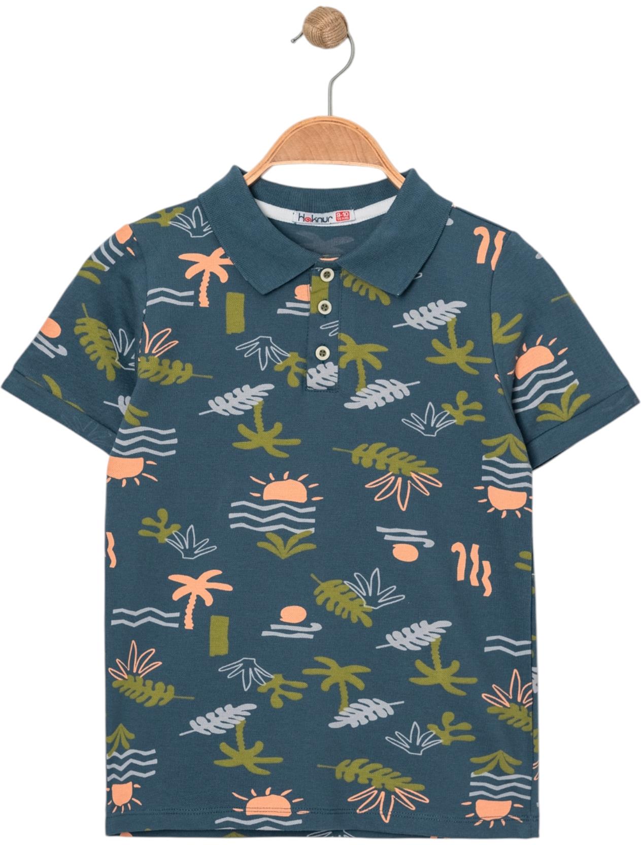 12131 оптом детские летние футболки с поло воротником для мальчиков на 9/12 лет