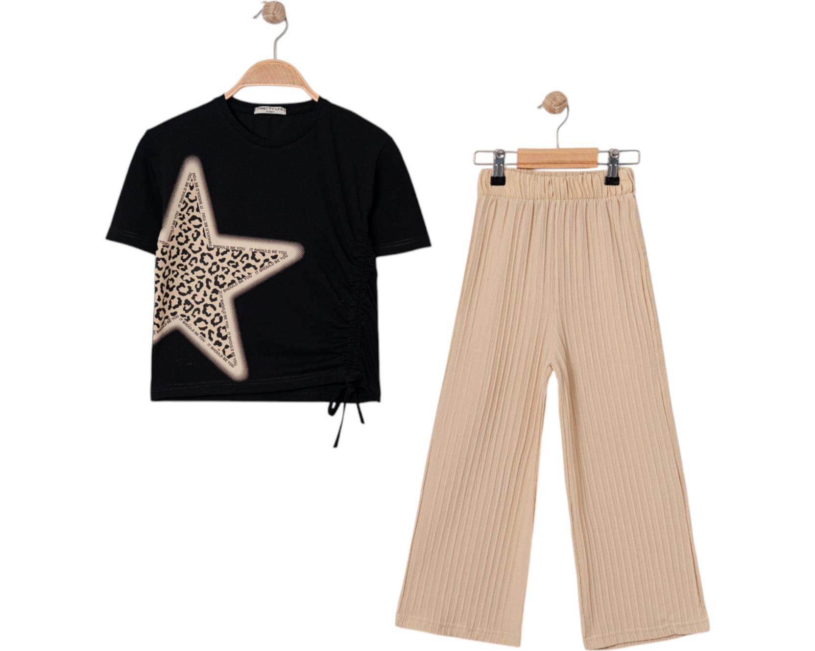 8274 الجملة الأطفال الصيف قطعتين الدعاوى ، بلوزات مع بنطلون للفتيات الذين تتراوح أعمارهم بين 9/12