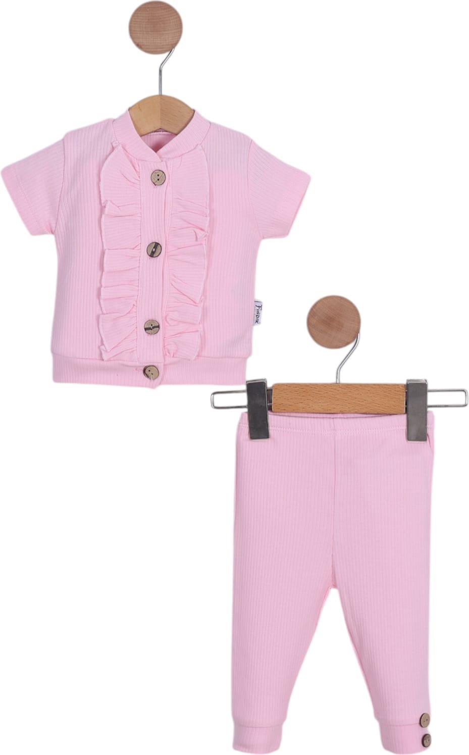 32062 оптом детские летние костюмы двойки для младенцев на 3-6-9-12 месяцев