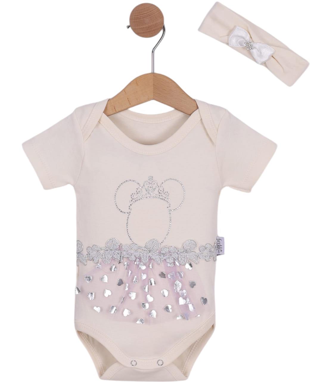 14041 lüks kız bebek badiler toptan 3-6-9-12-18 ay