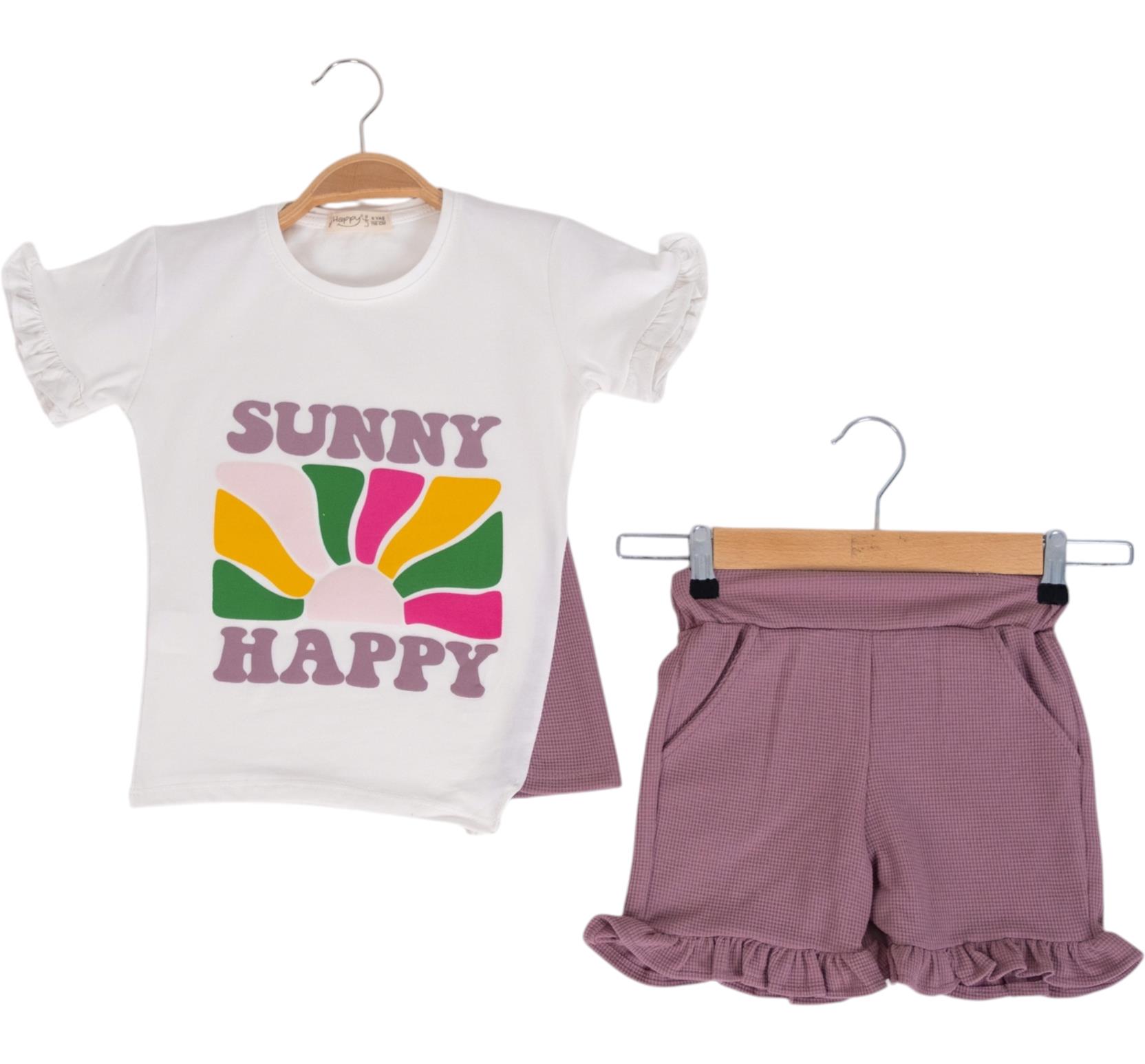 2225 الجملة الأطفال الصيف قطعتين الدعاوى ، بلوزات مع السراويل للفتيات الذين تتراوح أعمارهم بين 3/7 سنوات