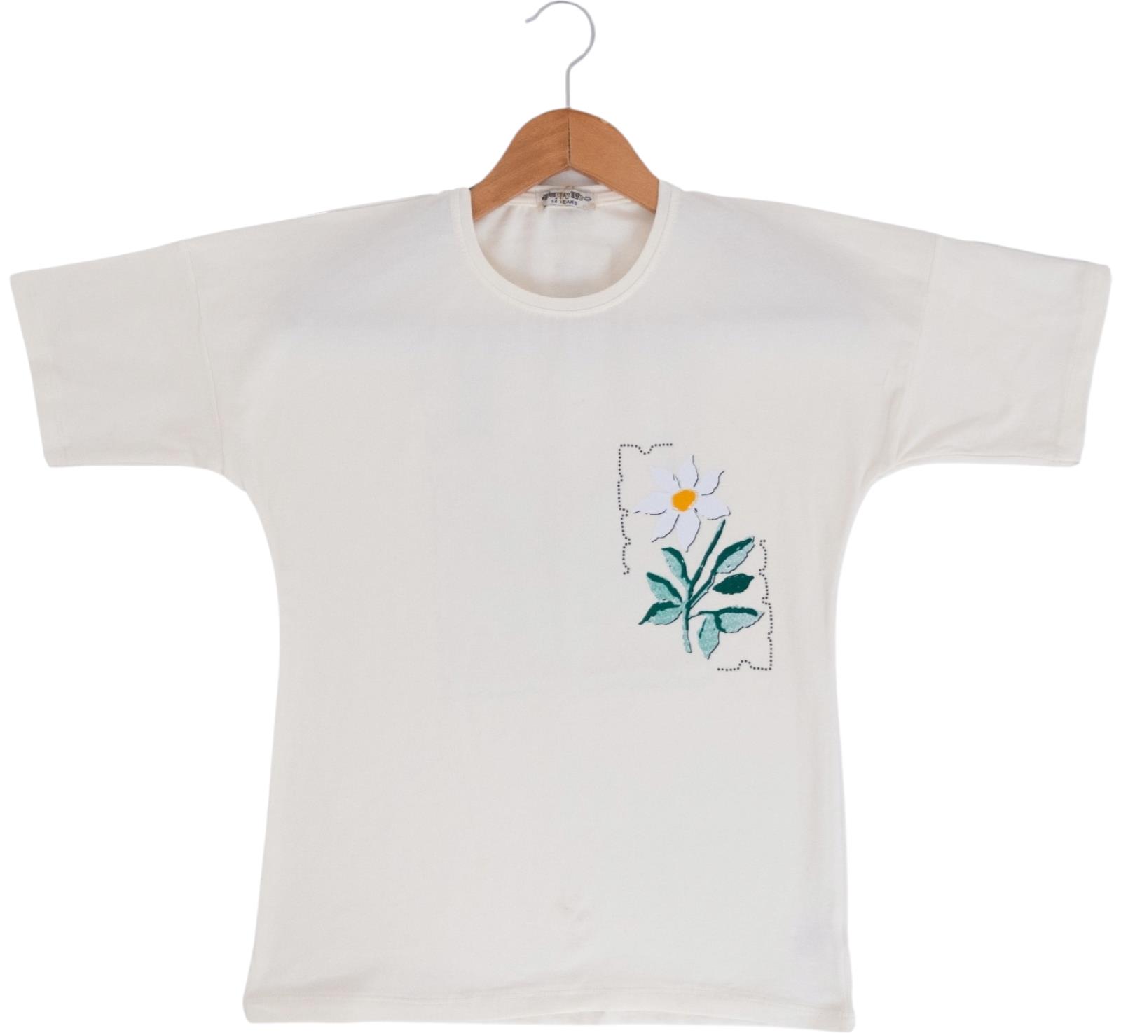 4046 оптом детские летние футболки для девочек на 13/16 лет