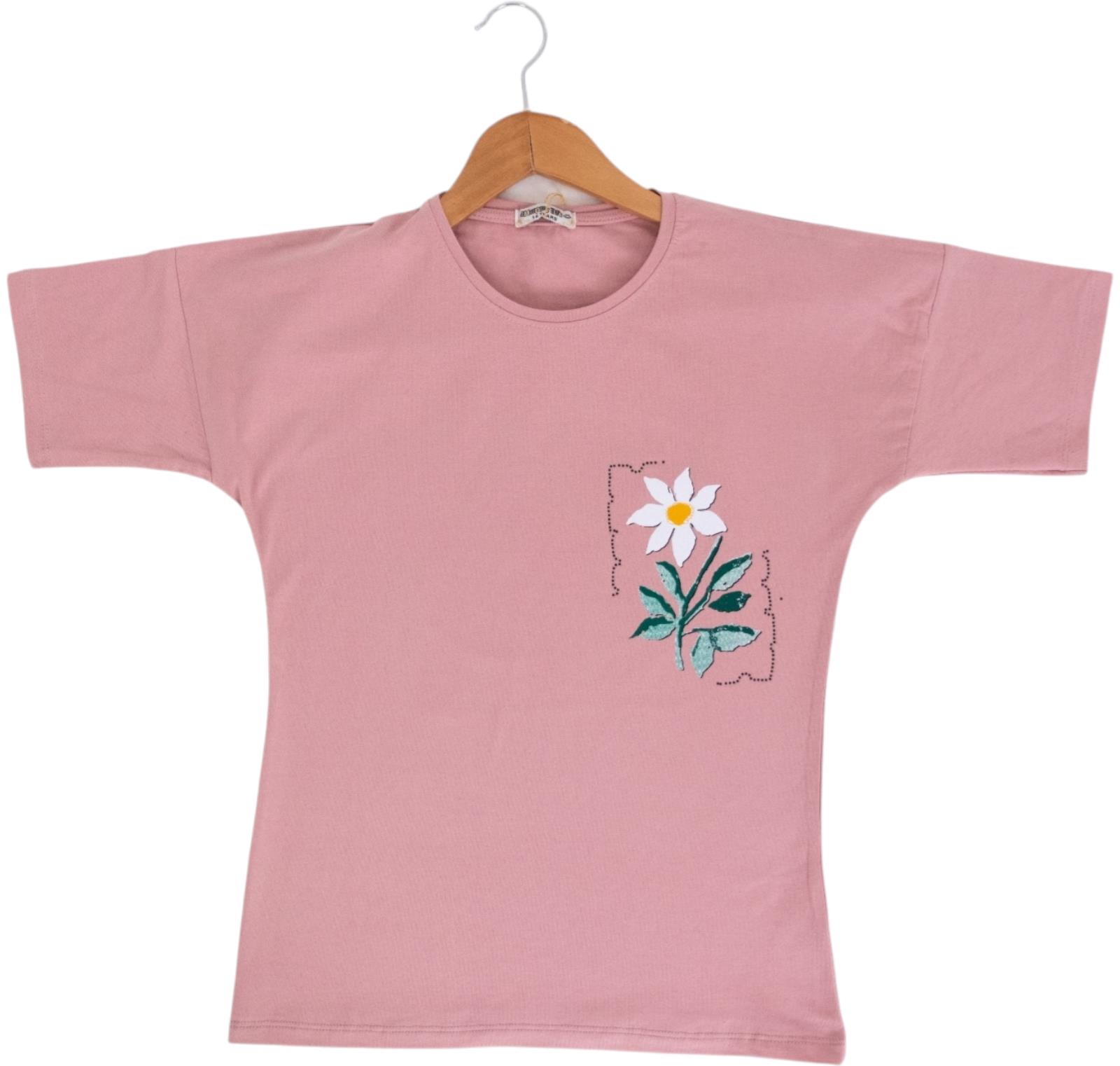 4046 оптом детские летние футболки для девочек на 13/16 лет