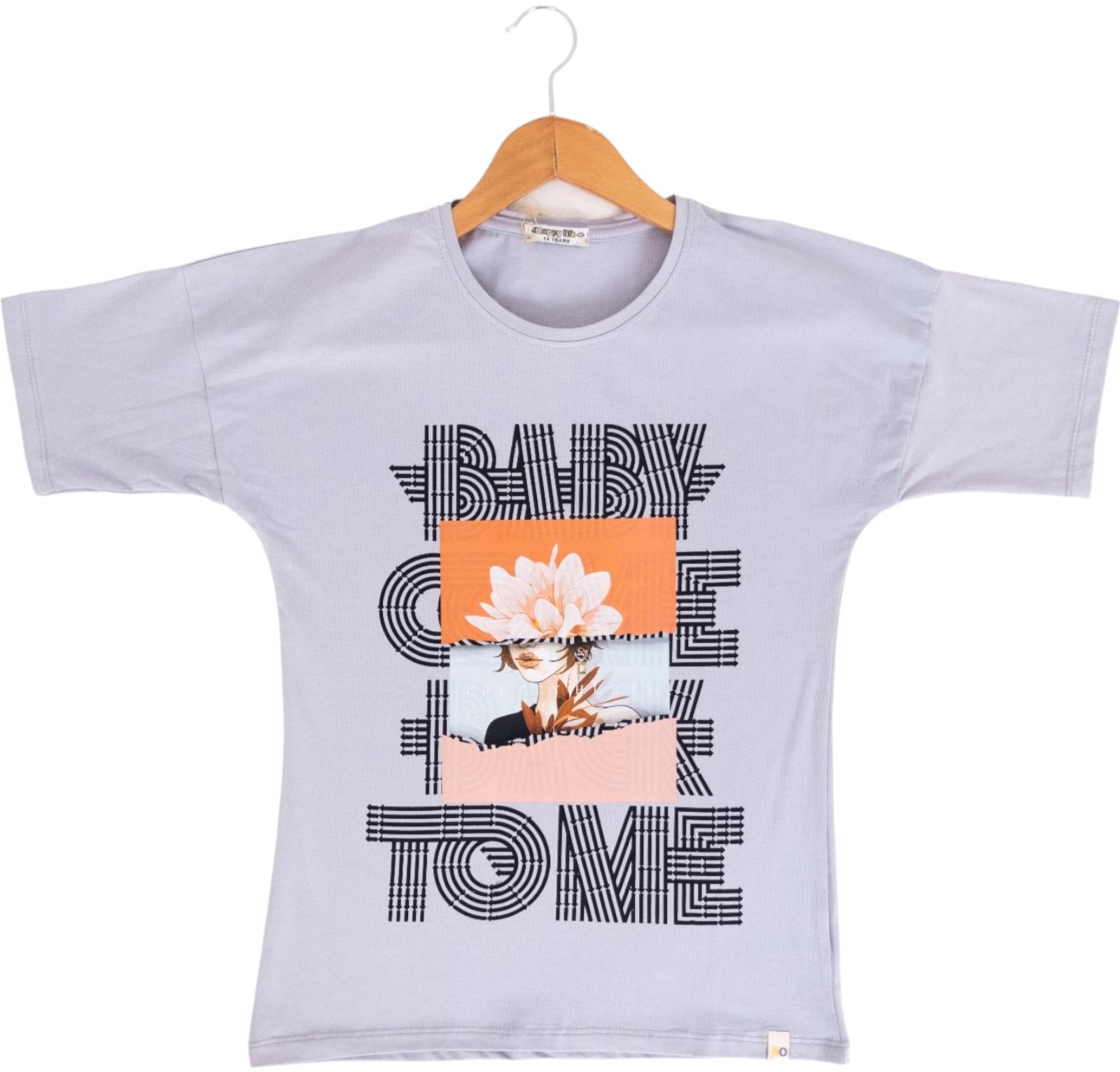 4049 оптом детские летние футболки для девочек на 13/16 лет