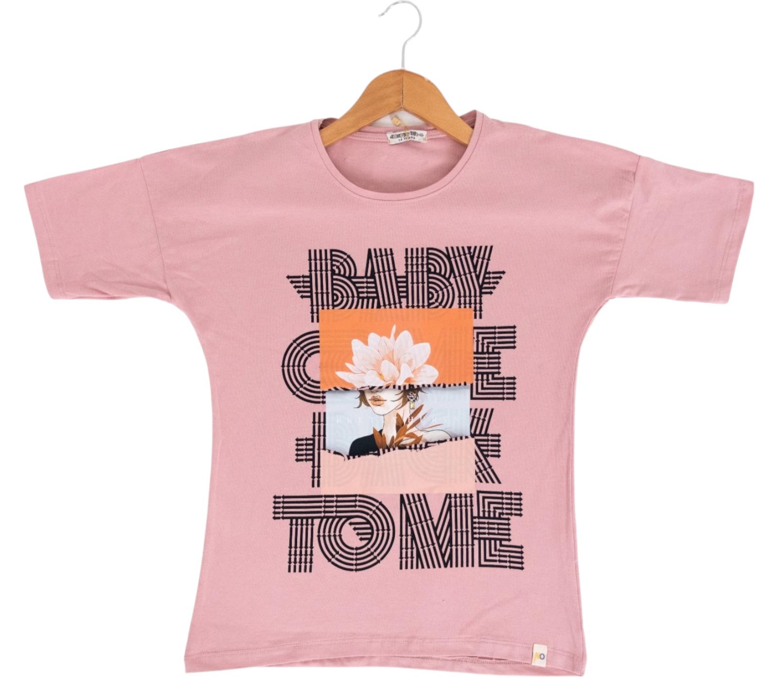 4049 оптом детские летние футболки для девочек на 13/16 лет