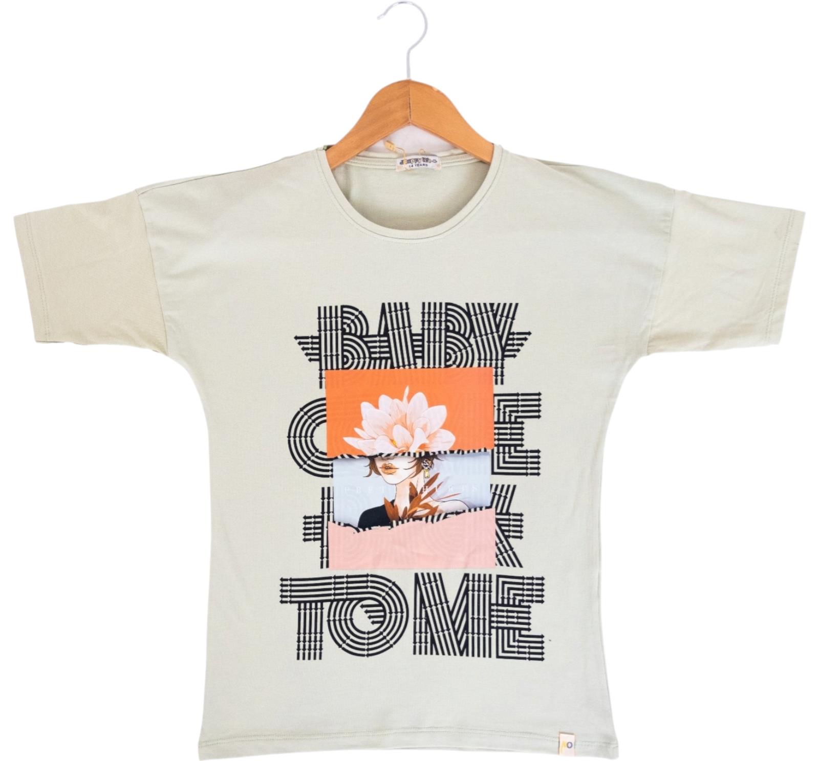 4049 оптом детские летние футболки для девочек на 13/16 лет