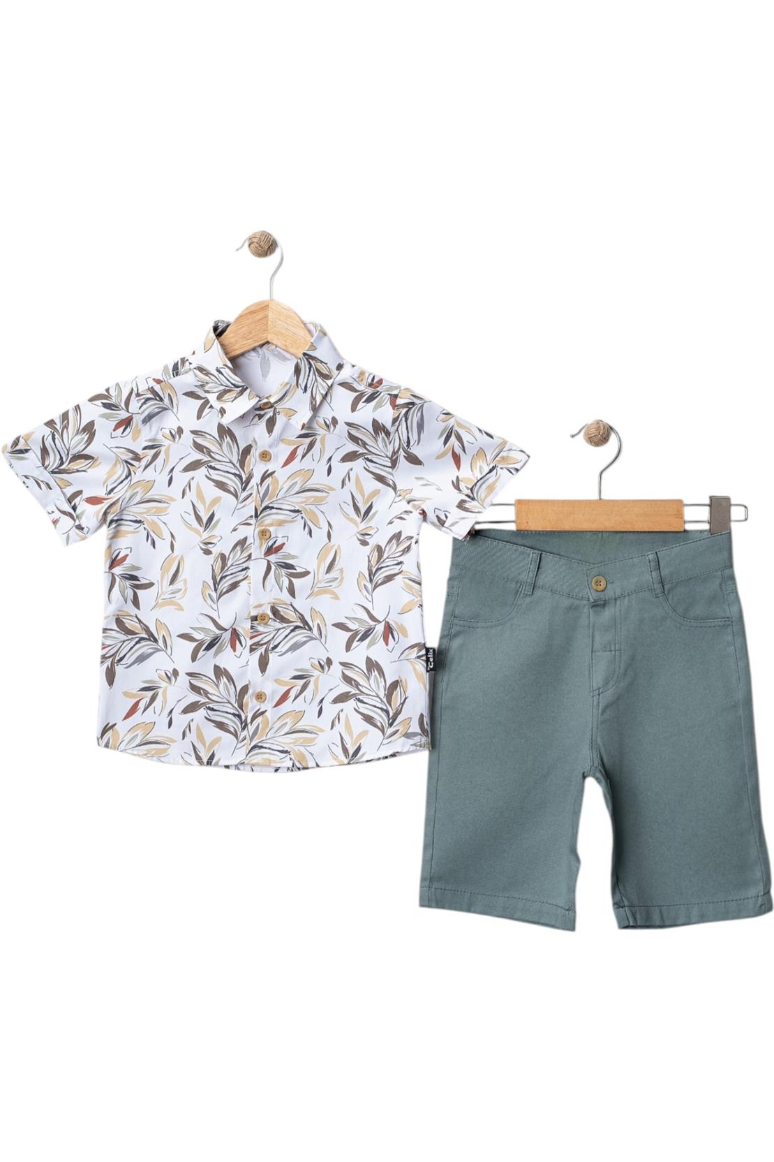 3369 оптом детские летние костюмы двойки,рубашки с шортами для мальчиков на 1/4 лет