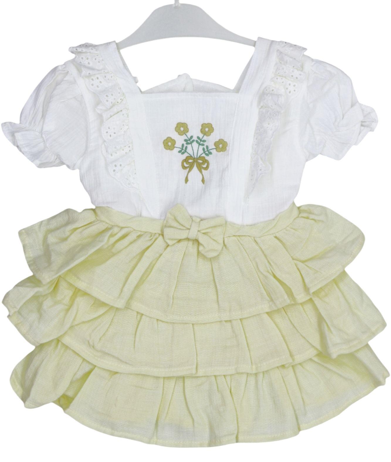 4003 детские летние платья оптом для девочек на 2/5 лет