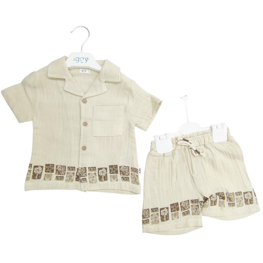 125074 wholesale children's summer two-piece suits,shirts with shorts for babies for 6/24 months