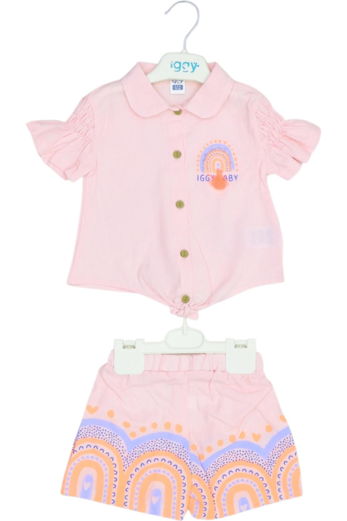 125136 الجملة الأطفال الصيف قطعتين الدعاوى ، بلوزات مع السراويل للأطفال لمدة 6/24 أشهر