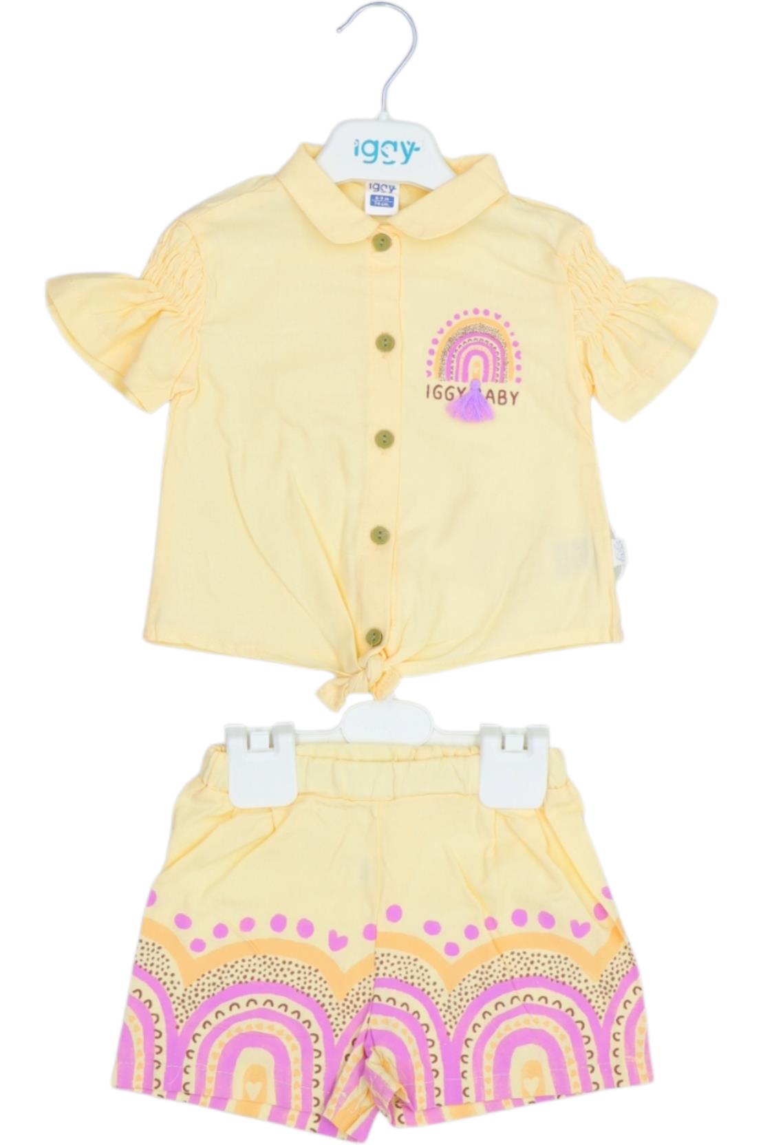 125136 الجملة الأطفال الصيف قطعتين الدعاوى ، بلوزات مع السراويل للأطفال لمدة 6/24 أشهر