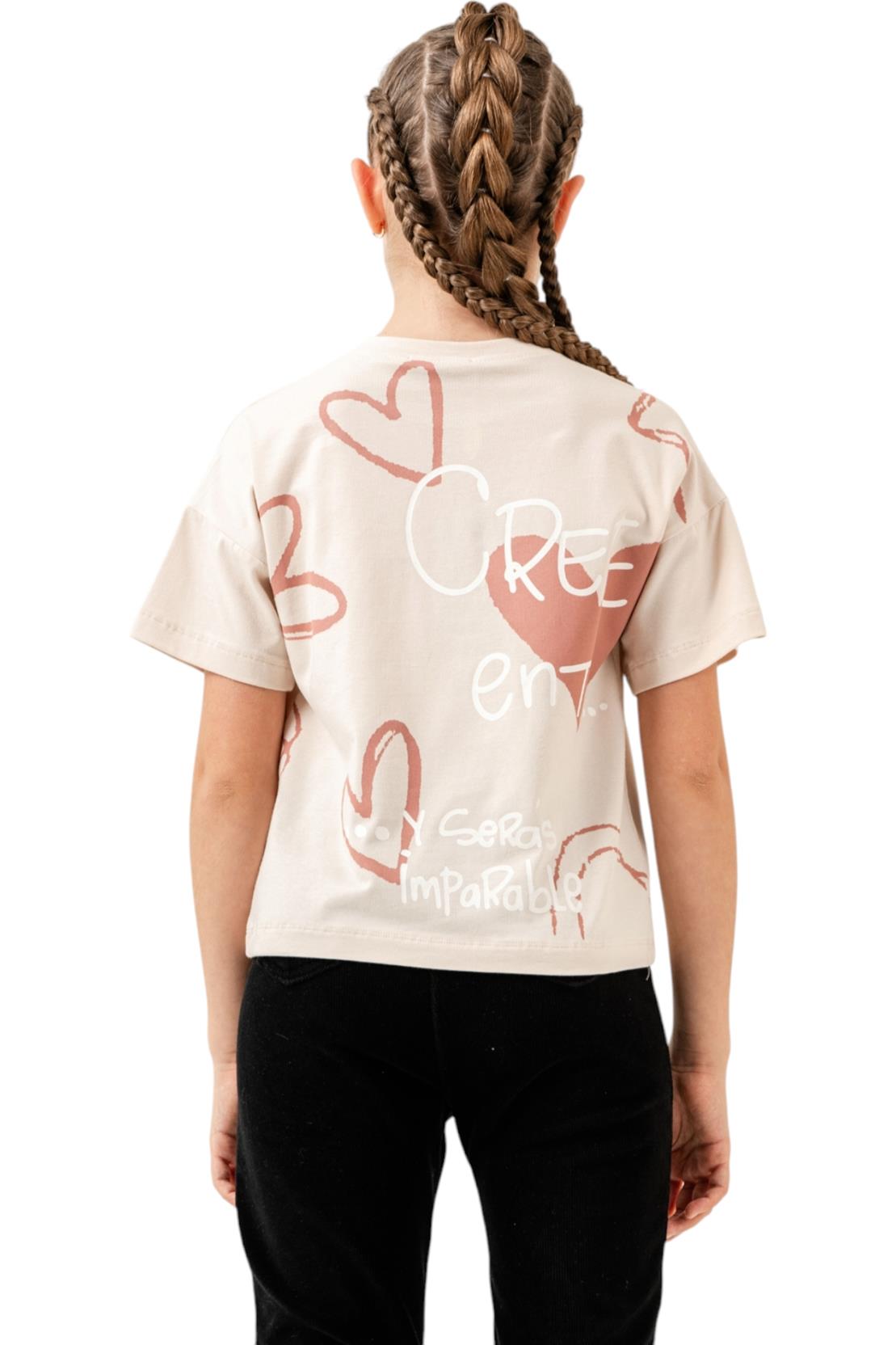 12084 оптом детские летние стильные футболки короткие для девочек на 5/8 лет