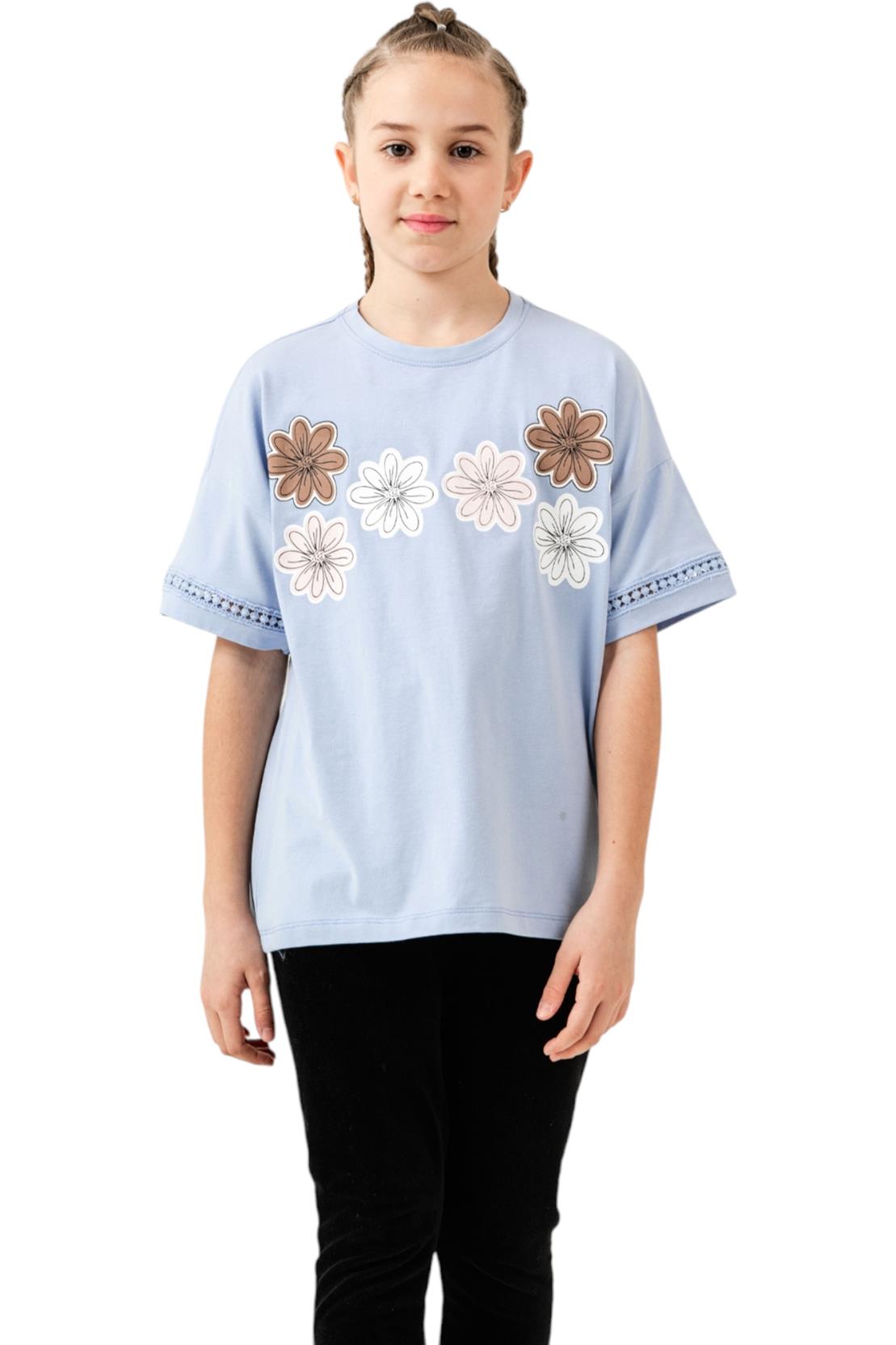 12152 luxury girls t-shirts wholesale 9/12 age