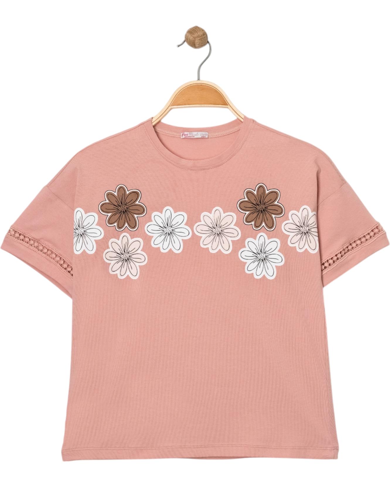 12152 luxury girls t-shirts wholesale 9/12 age