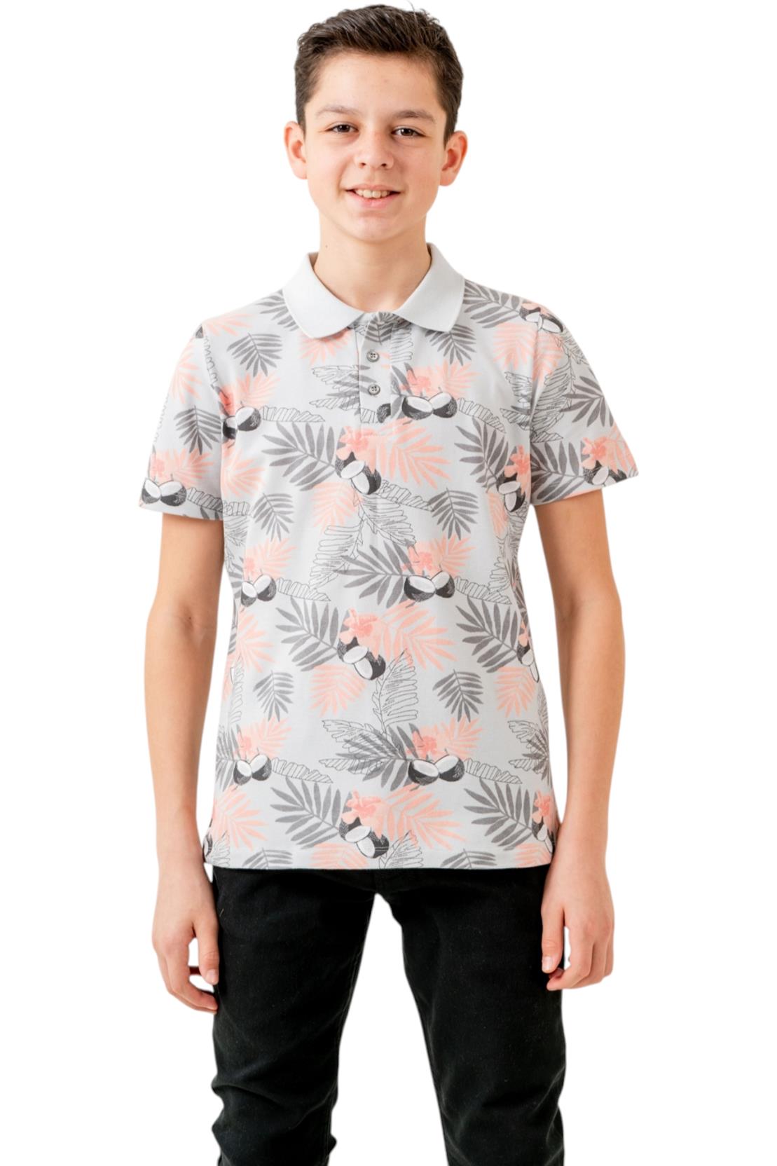 12322 kaliteli erkek çocuk lacoste tişört toptan imalatçılar 13/16 yaş