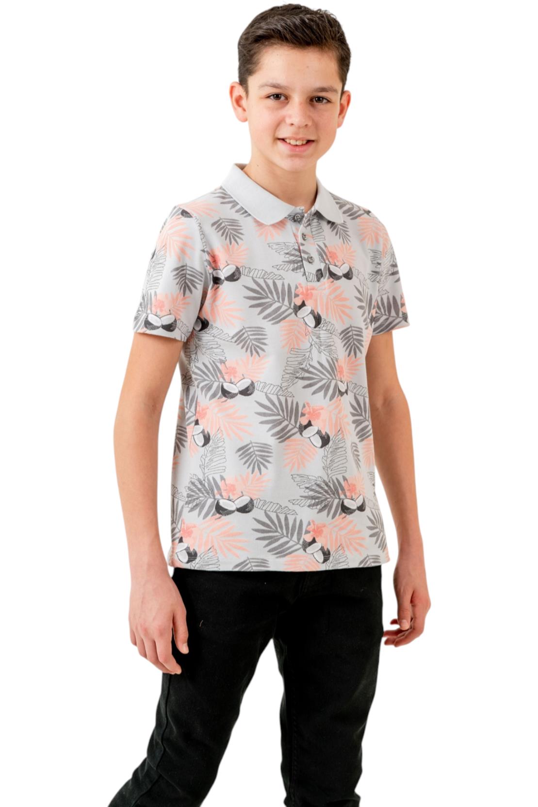 12322 kaliteli erkek çocuk lacoste tişört toptan imalatçılar 13/16 yaş