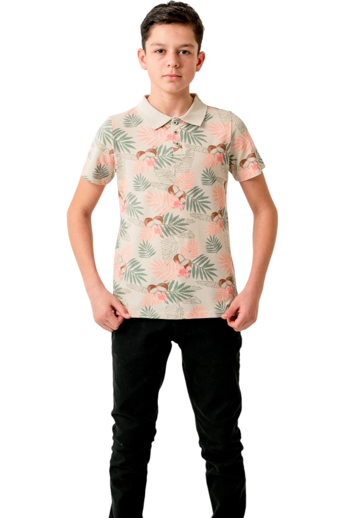 12322 kaliteli erkek çocuk lacoste tişört toptan imalatçılar 13/16 yaş