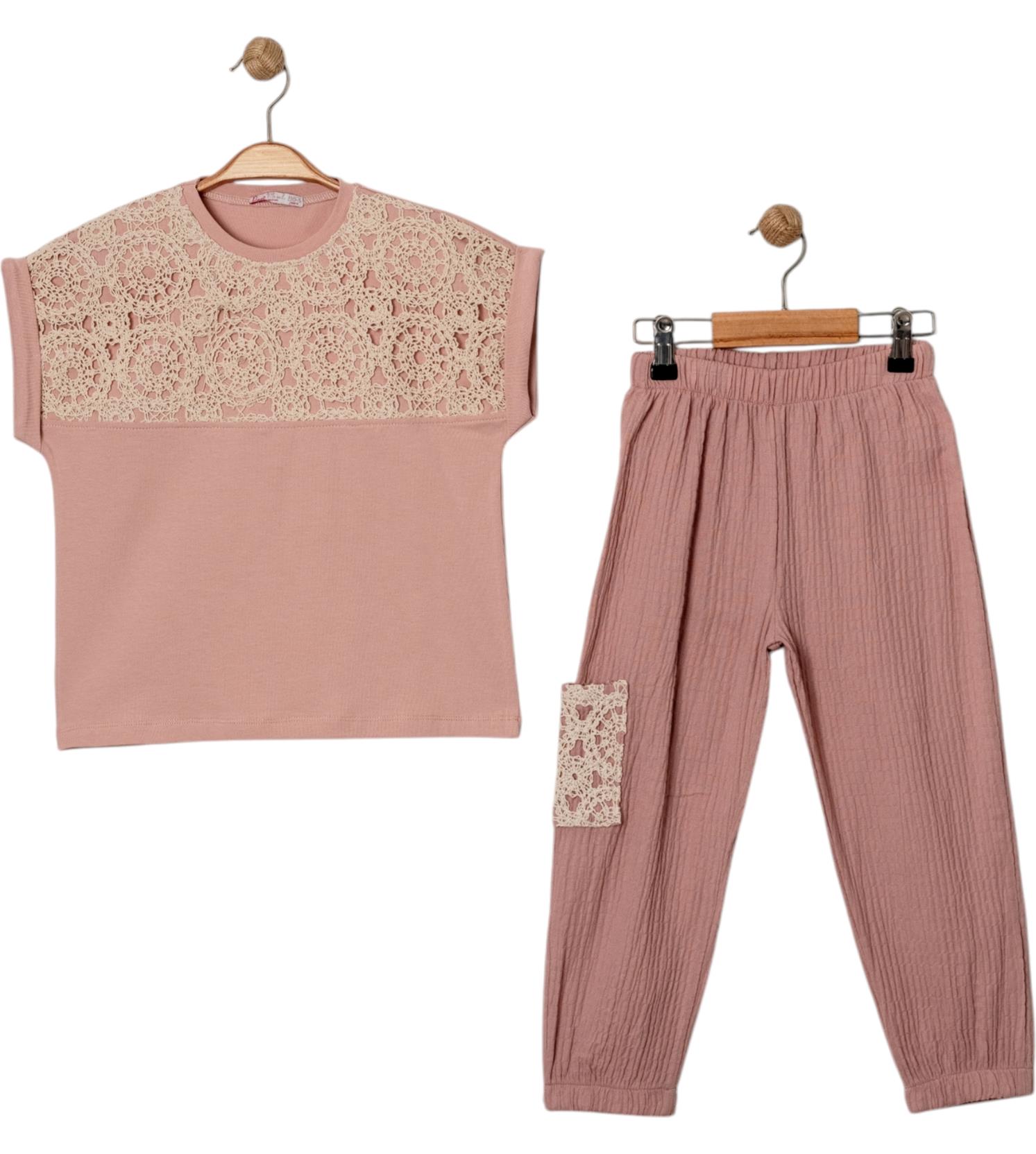 12156 best quality summer girls clothing clothes wholesale 5/8 age