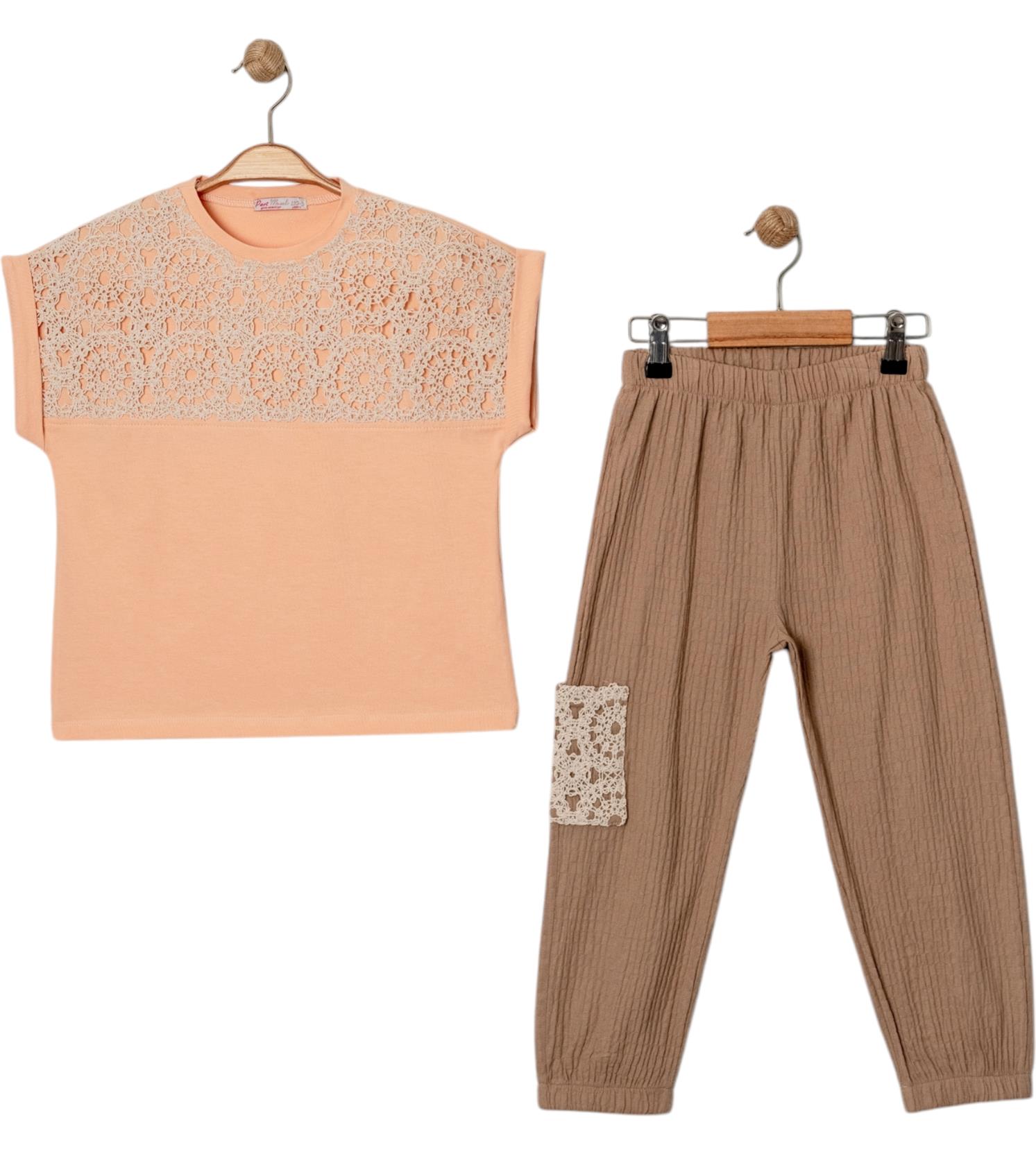 12156 best quality summer girls clothing clothes wholesale 5/8 age