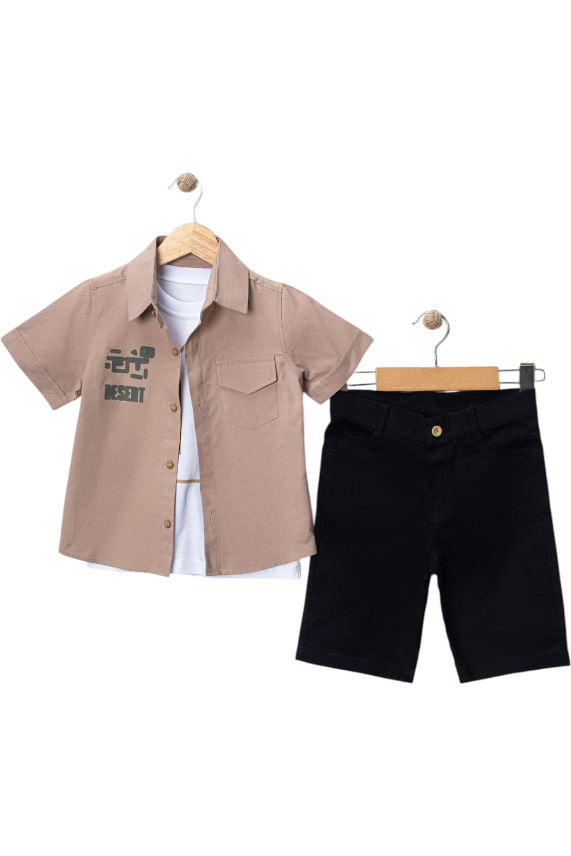 3360 yazlık erkek çocuk giyim ürünleri toptan 1/4 yaş