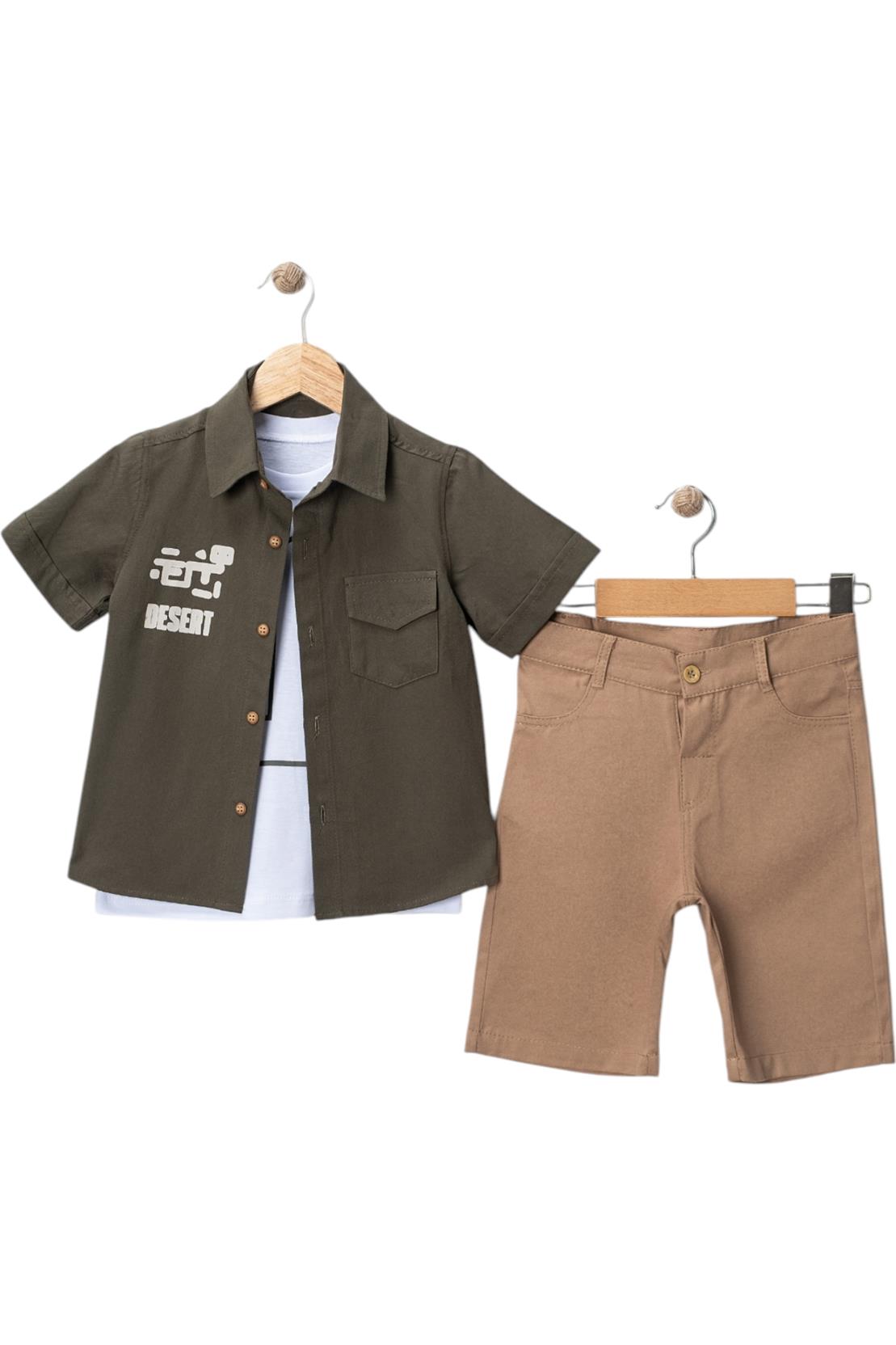 3360 yazlık erkek çocuk giyim ürünleri toptan 1/4 yaş