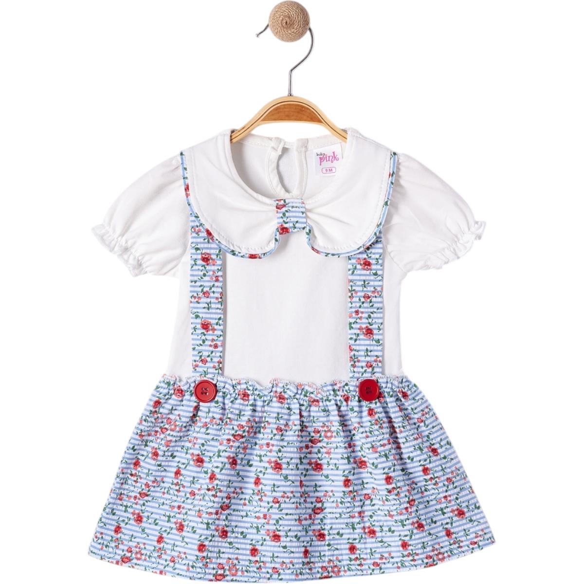 1856 الجملة فساتين الصيف الطفل للأطفال لمدة 9/24 أشهر