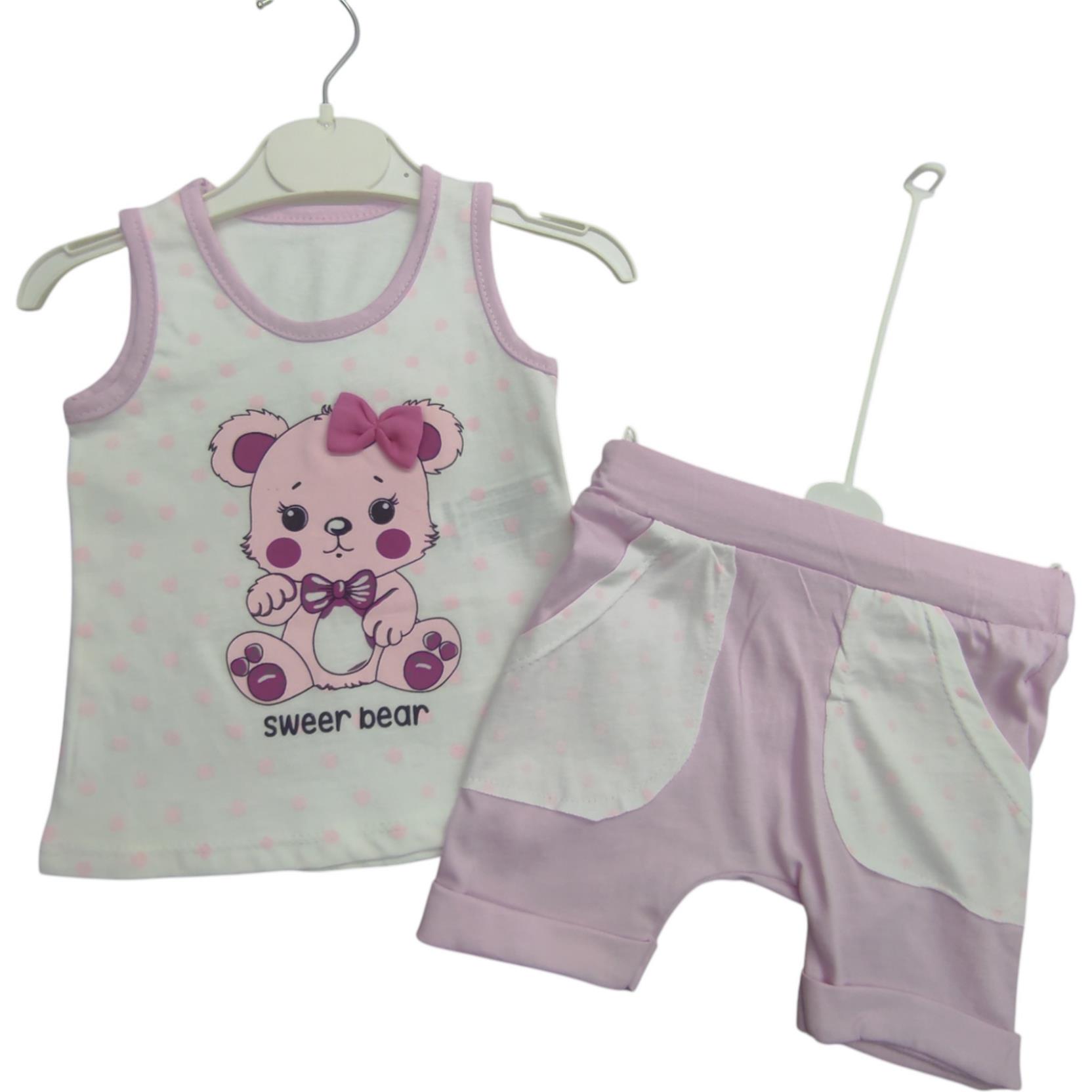 25131 الصيف الطفل مجموعتين بالجملة للأطفال لمدة 9/24 أشهر