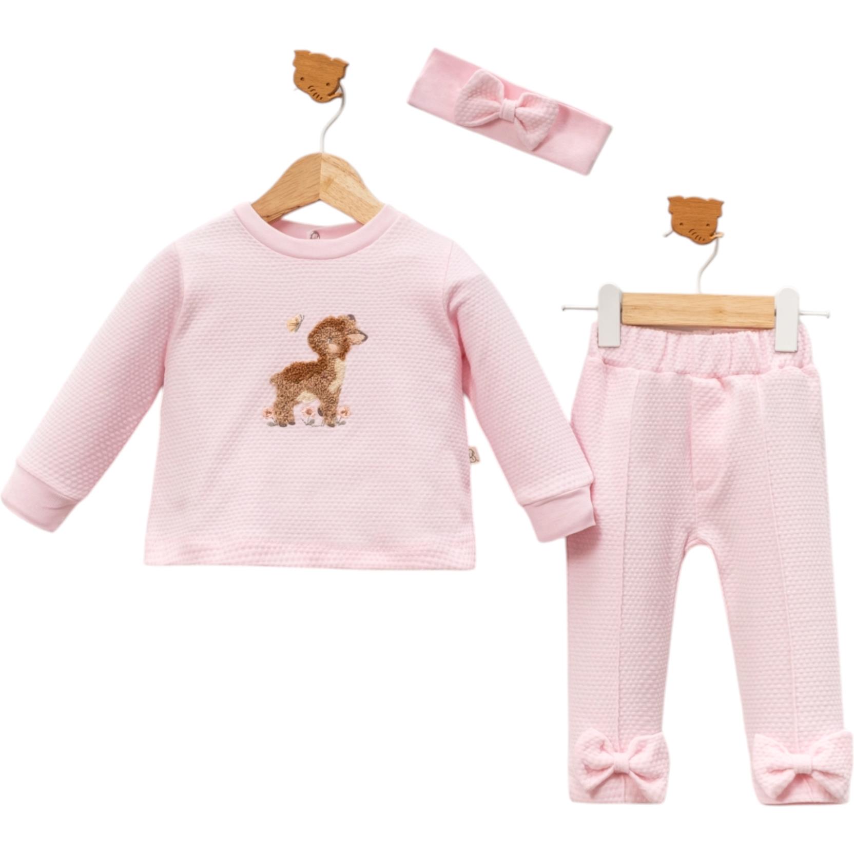 7082 оптом детские демисезонные комплекты двойки для младенцев на 12-18-24 месяцев