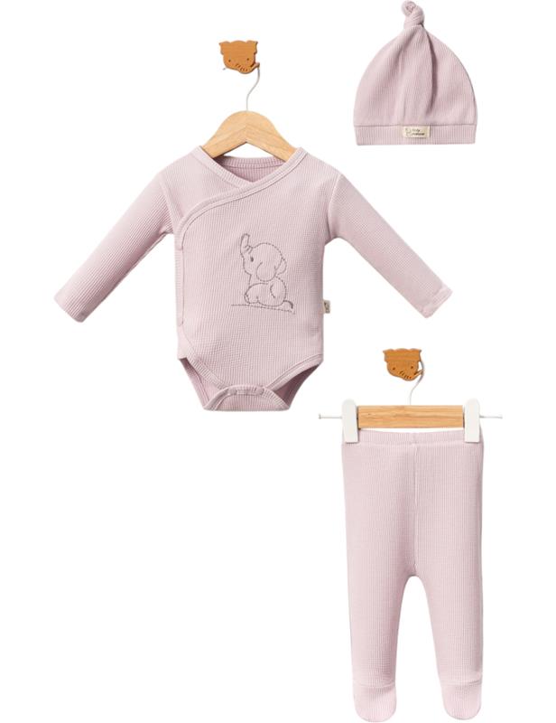 7018 bebek zıbın takımı ve badiler toptan 3-6-9 ay