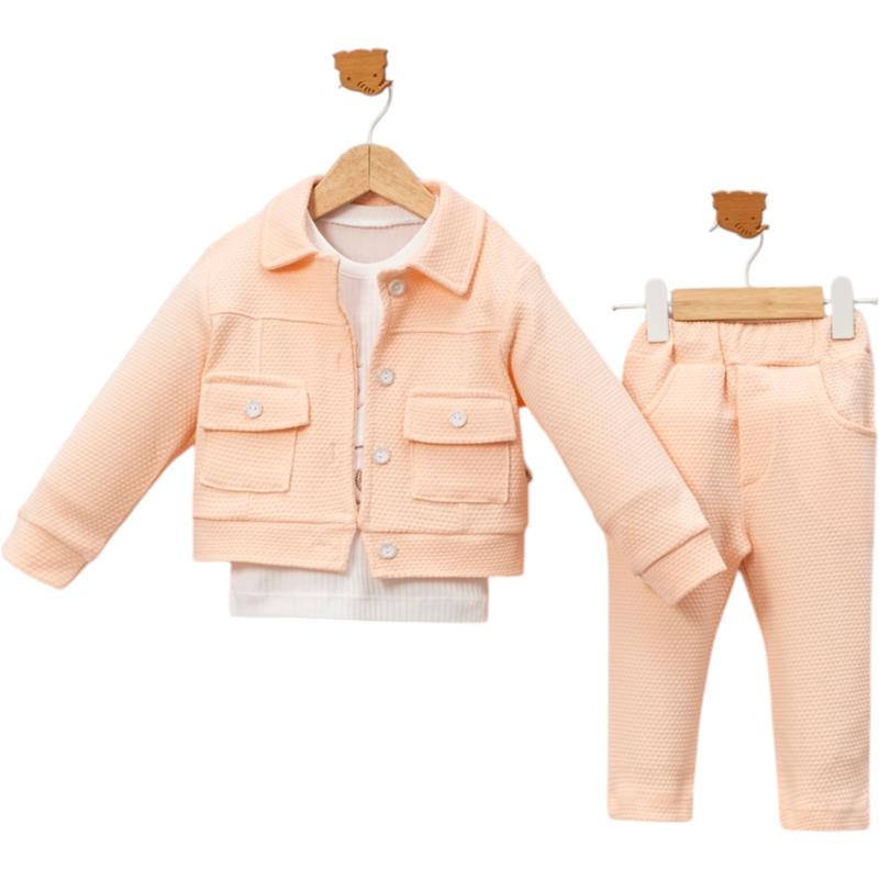 7079 mevsimlik kız bebek kıyafetleri toptan 12-18-24 ay