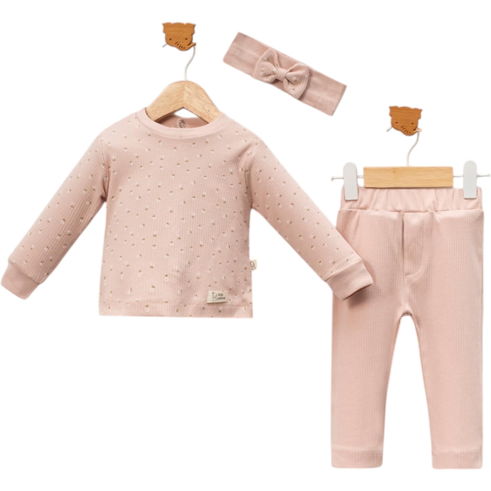 7083 bandana baby girl clothes wholesale long sleeve 12-18-24 months