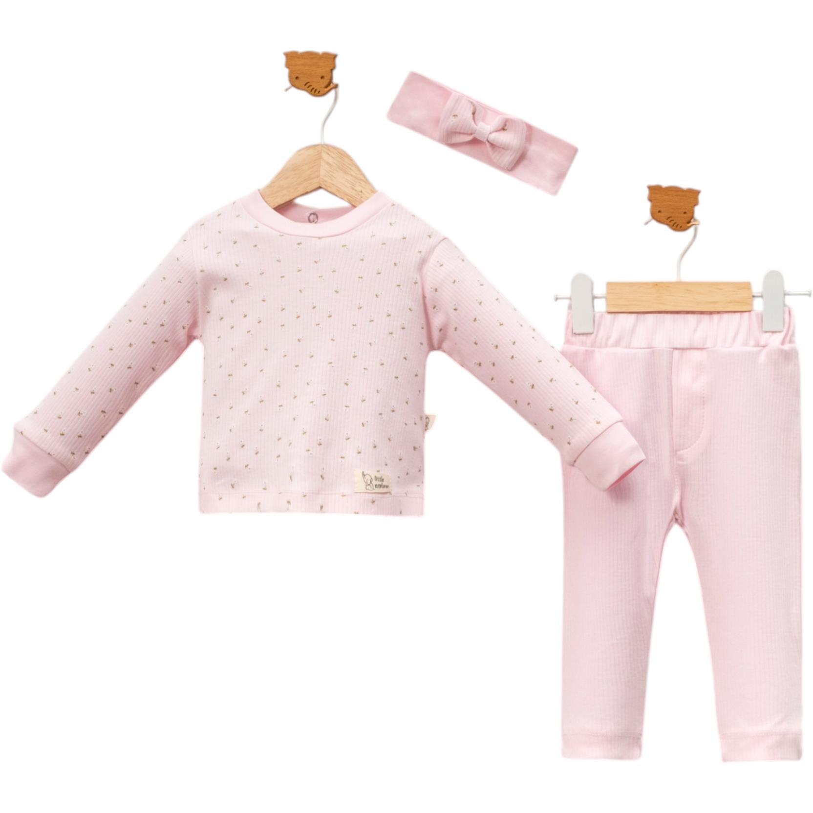 7083 bandana baby girl clothes wholesale long sleeve 12-18-24 months