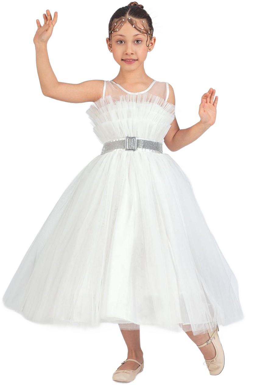 289 оптом детские нарядные,свадебные,вечерние платья для девочек на 7/10 лет